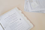 Name change checklist inside The Vow Vault newlywed planner